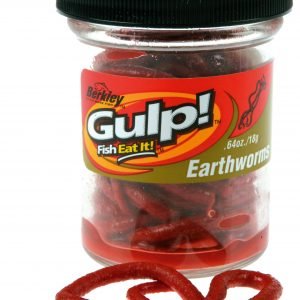 Berkley Gulp Earthworms Red Keinotoukka