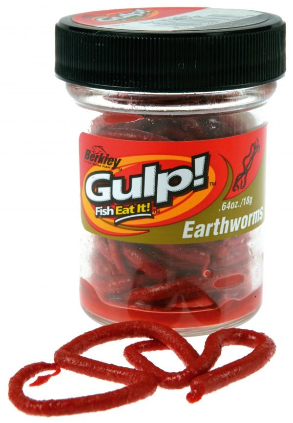 Berkley Gulp Earthworms Red Keinotoukka