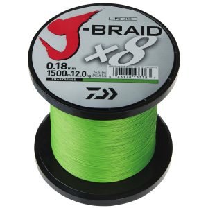 Daiwa J-Braid Chartreuse Kuitusiima 1500 M