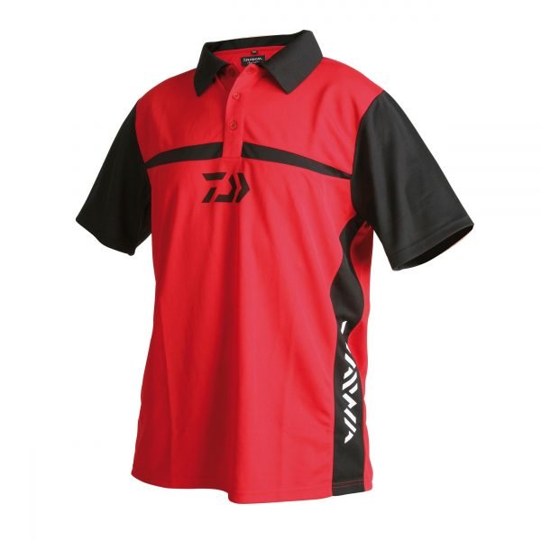 Daiwa Team Polo Kalastuspaita Punainen