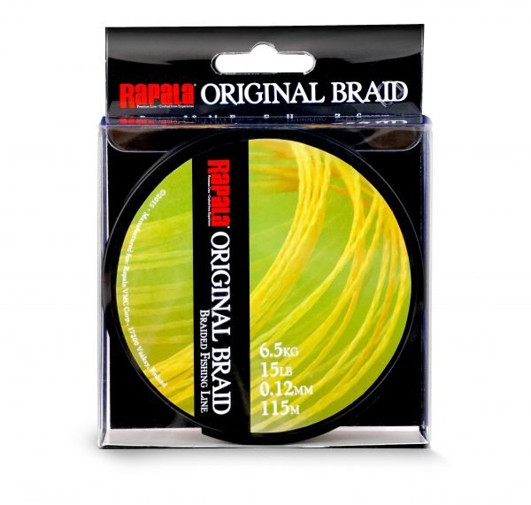 Rapala Original Braid Kuitusiima Keltainen 115 M