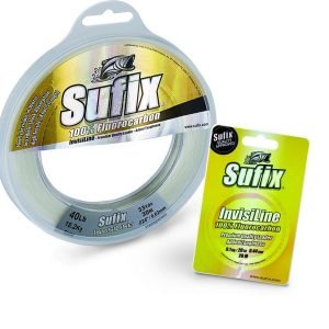 Sufix Invisiline Fluorocarbon Perukemateriaali Kirkas 20 M