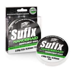 Sufix Nanobraid Kuitusiima Pinkki 100 M