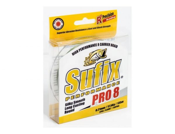 Sufix Performance Pro 8 Kuitusiima Vihreä 135 M