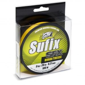 Sufix Sfx Braid Kuitusiima Keltainen 100 M