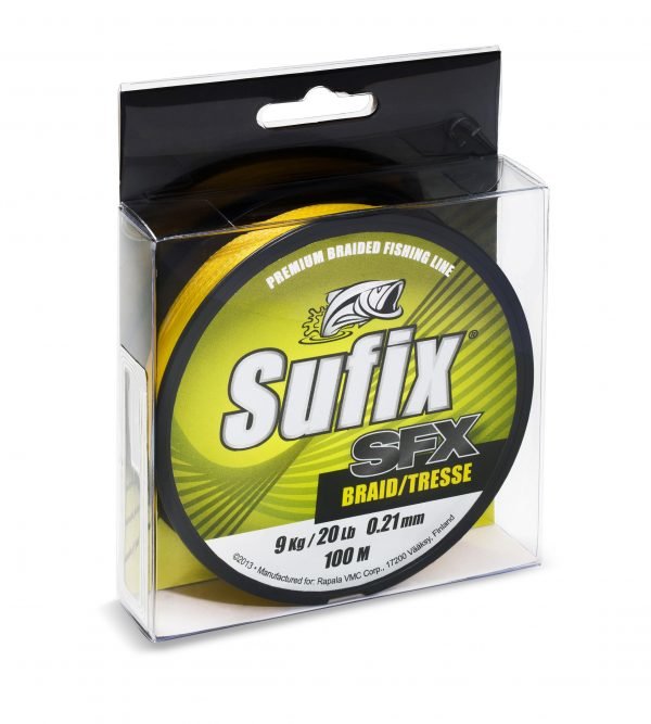 Sufix Sfx Braid Kuitusiima Keltainen 100 M