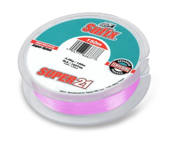 Sufix Super 21 Monofiilisiima Pinkki 150 M